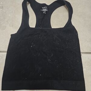 Rue21 Women's Black Racerback Tank Top